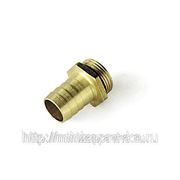 BRASS HOSE BARB 1“ outlet 25mm фото