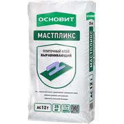 Плиточный клей Мастпликс Выравнивающий АС12 Основит 25 кг фото