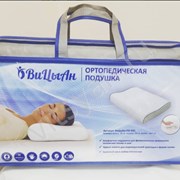 Подушка ортопедическая (под голову) (из вязкоэластичной пены с гелем р. 49*30*10/7см)ВиЦыАн-ПО-ВЭГ1 фото