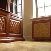 Декоративные экраны и решётки для радиаторов фото