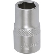 Головка торцевая стандартная шестигранная 1/2“, 16 мм МАСТАК 000-40016 фото