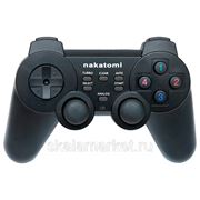GP-F10RFБеспроводной геймпад GP-F10RF Nakatomi Fighter - RF 2.4G, вибрация, 12 кнопок, USB, черный фото
