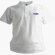 Рубашка поло Ford белая фото