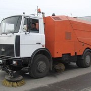 Машины уборочные. Уборочный модуль на шасси МАЗ фото