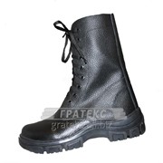 Берцы (ботинки) Омон-1, нат. кожа на молнии фото