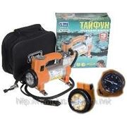 Компрессор “Тайфун“ КА-Т12085 100psi/10Amp/35л/прикур./фонарь фото