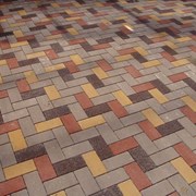 Укладка тротуарной плитки цена за квадратный фото