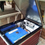 Миниконтейнер для бензинового генератора фото