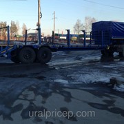 Трал-тяжеловоз высокорамный 2-х осный односкатный фото