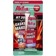 Силикон AKFIX RTV красный высокотемпературный 50 GR HT300(в ящике 24 шт. ) фото