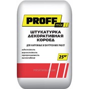 Декоративная Штукатурка Короед Proff Mix фото
