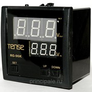 Вольтметр щитовой TENSE 2 значения 96х96 фото