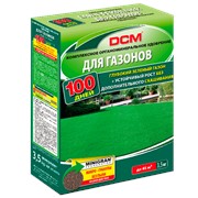 Комплексное органическое удобрение DCM для газона в гранулах фото