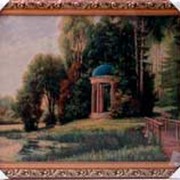 Гобелен с одинарной рамкой фото