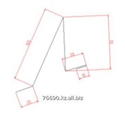 Снегозадержатель L= 2500 матовый фото