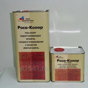 Гидрофобизатор пропитка для камня и кирпича с эффектом Мокрый камень Роса-Колор фото