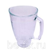 Чаша (емкость) стеклянная блендера Braun 1750ml 64184642. Оригинал фото
