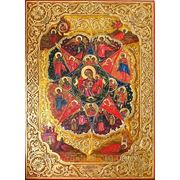 Писаная Икона «Неопалимая Купина» фото