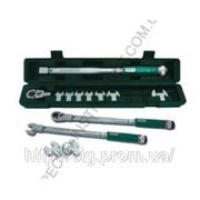 T102001S Динамометрический ключ 1/2“DR 40-210 НМ со сменными насадками фото