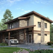 Проект дома до 150 м² фото