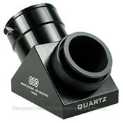 Диагональное зеркало GSO SCQ201, 2“, 90°, кварц, диэлектрик 99%, для телескопов системы Шмидт-Кассегрен (SCQ201) фото