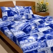 Ткань постельная Бязь 100 гр/м2 150 см Набивная Снежные барсы 2339-1/S027 TDT фото