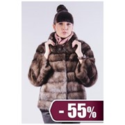 Шуба из соболя BLG 9272 фото