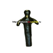 Манекен для борьбы одноногий МДБК 0,1 (натуральная кожа,высота-1,3м, вес 33-35 кг) 102 фото