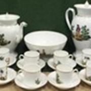 Сервиз фарфоровый с испанскими мотивами. Россия (?). Первая четверть 19 века (?). фото