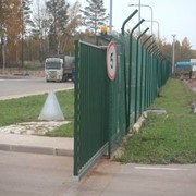 Ворота откатные фото