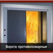 Ворота противопожарные фото