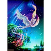 Схема для вышивки бисером-Синяя птица(КМР 4004) фото