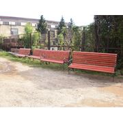 Лавки для сада, Благоустройство приусадебной территории фото