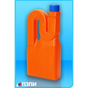 Пластиковый флакон под средства для прочистки труб Ф43 фото