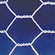 Сетки проволочные тканые фильтровые. Сетка проволочная крученая с шестиугольными ячейками Манье фото