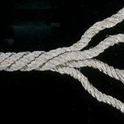 Канатик льняной крученый 4-прядный диам. 8 мм на катушке 200 мм фото