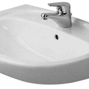 Раковина DURAVIT DURAPLUS 0344550000 с полупьедесталом фото