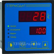 ПИД-регулятор температуры Термодат-10К6 - 1 универсальный вход, 2 реле, 1 транзисторный выход, интерфейс RS485 фото