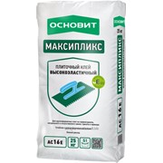 Клей высокоэластичный беспылевой ОСНОВИТ МАКСИПЛИКС AC 16E (Т-16Е) (25 кг) фото