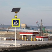 Светофоры на солнечных электостанция фото
