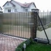 Ворота откатные фото