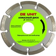 Диски алмазные De Unit фото