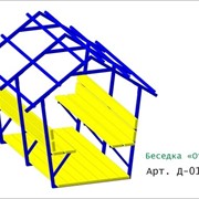 Беседка дворовая фото