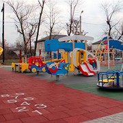 Резиновая плитка, бесшовные покрытия фото