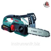 Аккумуляторная цепная пила Bosch AKE 30 LI, Бош (0600837100) фото
