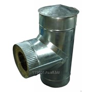 Тройник для дымохода сэндвич D150x205 фото