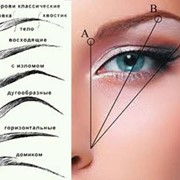 Коррекция и окрашивание бровей, окрашивание ресниц фото