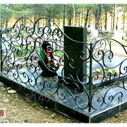 Оградки кованые на кладбище в Старом Осколе,Губкине от ЗДК фото