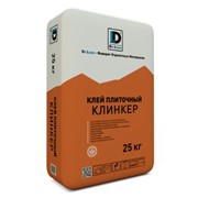 Клей плиточный Клинкер De Luxe 25 кг фото