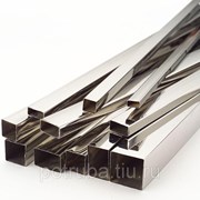 Труба профильная нержавеющая 50х50х1,5х6000 мм AISI 304 фото